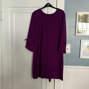 Gorgeous Joseph Ribkoff dress. Comfortable easy . Deep purple
